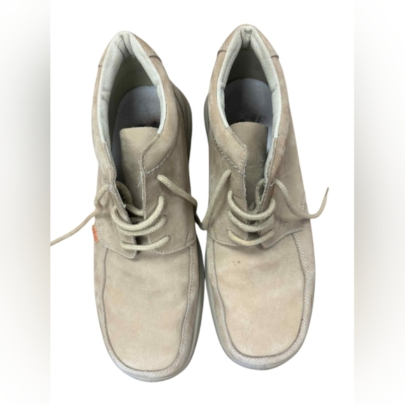 Rieker Tan Shoe Suede Mens Size 43 EUC Sand Color - Picture 7 of 9